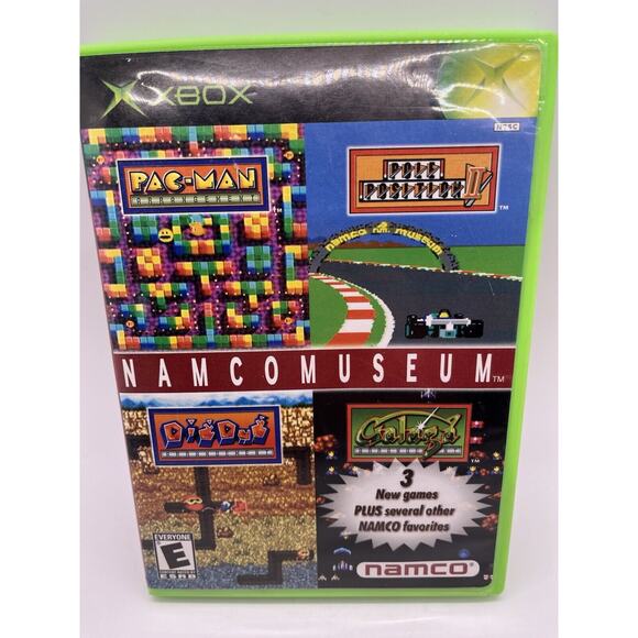 Namco Museum (Microsoft Original Xbox, 2001) Complete CIB Tested Works Game - Picture 2 of 8